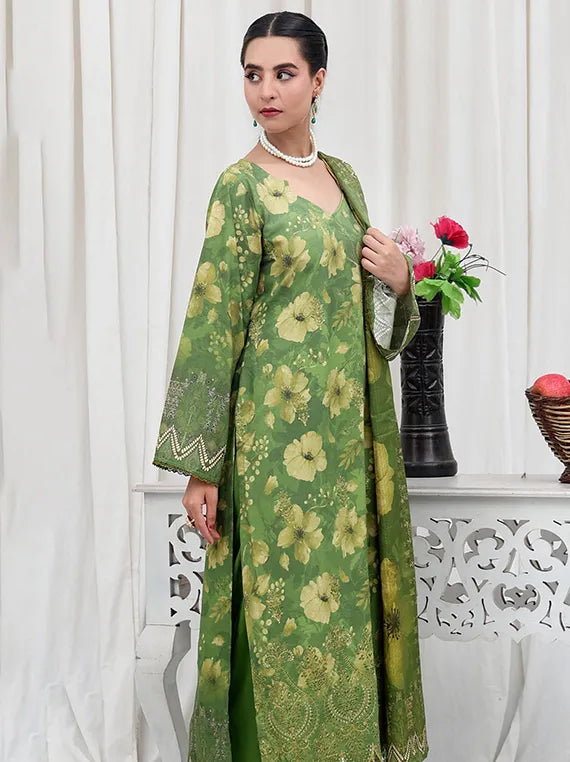 Shaista Embroidered Stone Viscose Collection 2025 (D338)