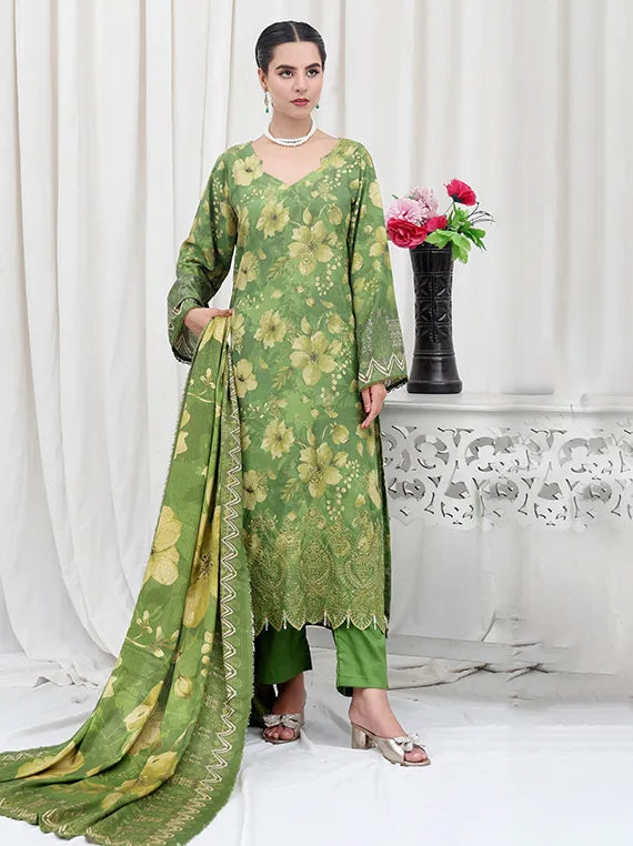 Shaista Embroidered Stone Viscose Collection 2025 (D338)
