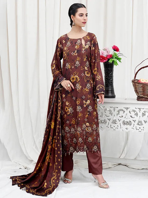 Shaista Embroidered Stone Viscose Collection 2025 (D340)