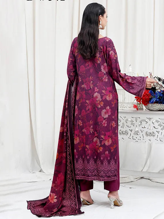 Shaista Embroidered Stone Viscose Collection 2025 (D342)