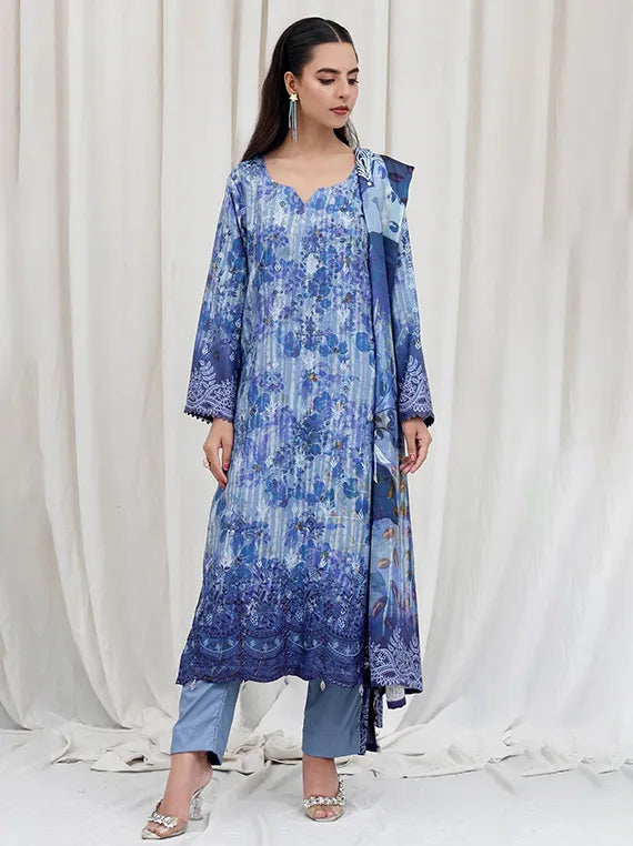 Shaista Embroidered Stone Viscose Collection 2025 (D348)