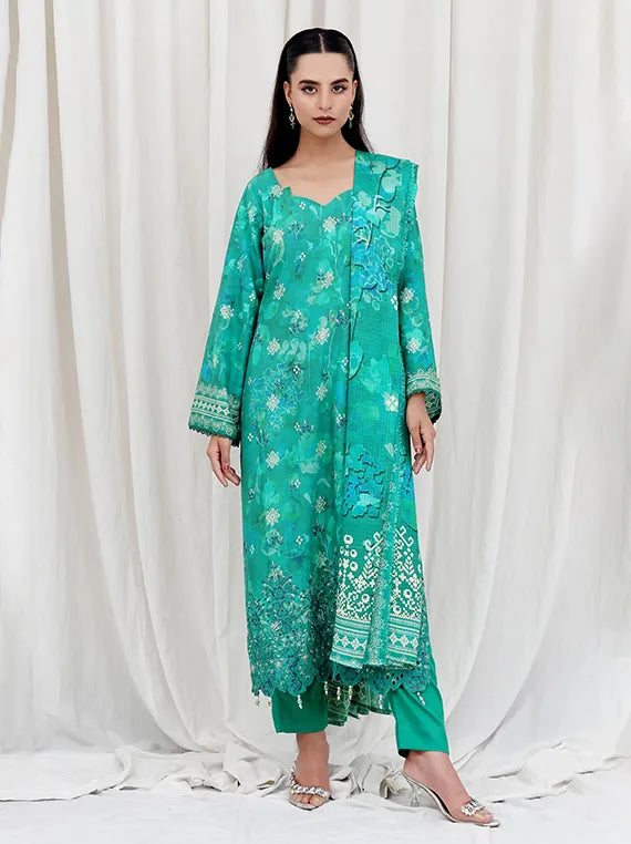 Shaista Embroidered Stone Viscose Collection 2025 (D349)