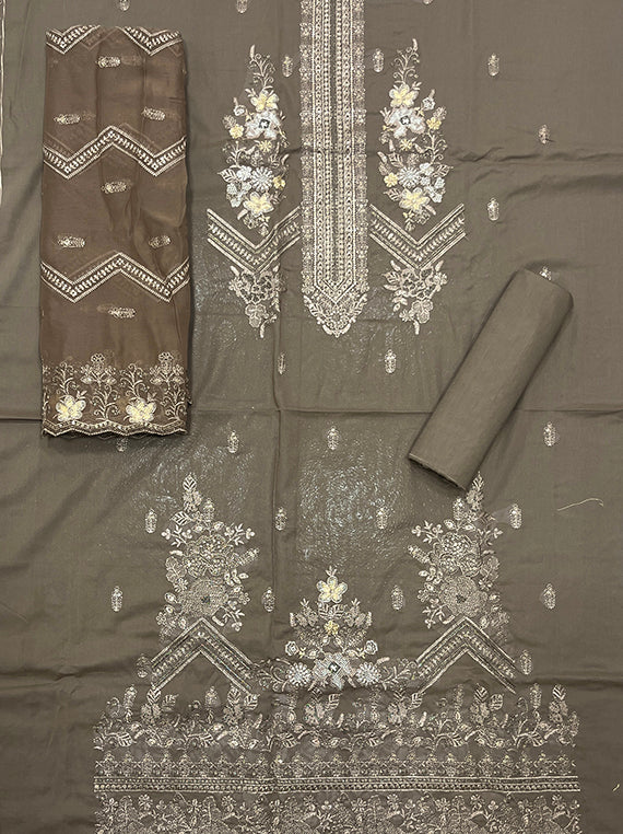 Shaista Embroidery Tila Work Lawn Edit25 Vol-PU12 (PU12-04)