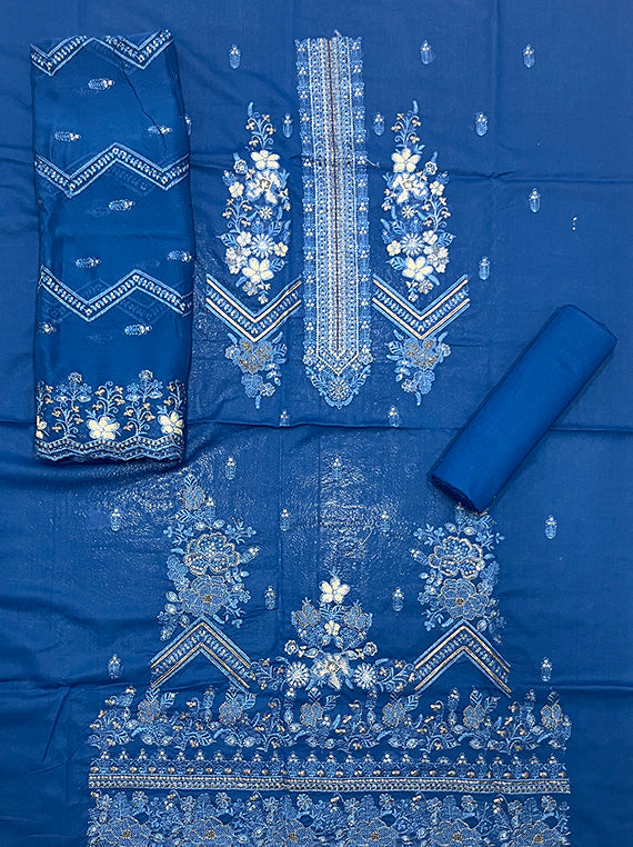 Shaista Embroidery Tila Work Lawn Edit25 Vol-PU12 (PU12-07)