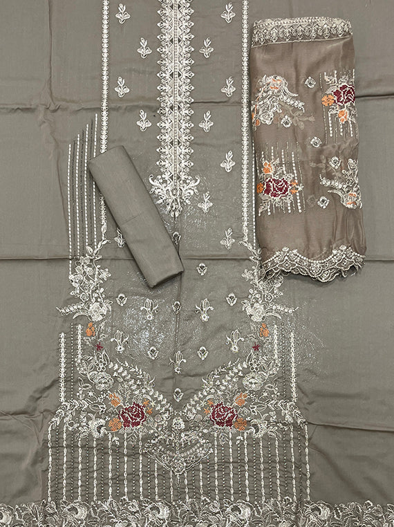 Shaista Embroidery Tila Work Lawn Edit25 Vol-PU13 (PU13-05)