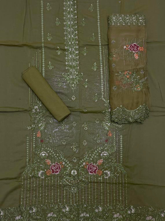 Shaista Embroidery Tila Work Lawn Edit25 Vol-PU13 (PU13-08)