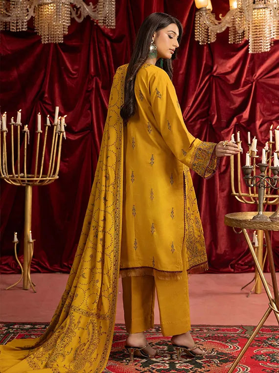 Shaista Supreme Kashmiri Embroidered Peach Collection 2025 (D-103)