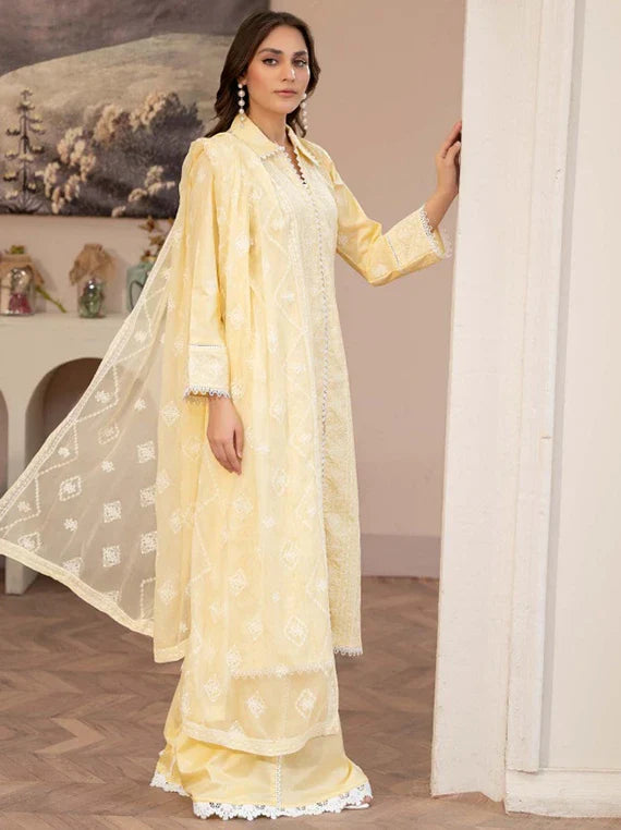 Shamsa by Noor-e-Fajar Embroidered Lawn Collection 2026 (NF-1446)