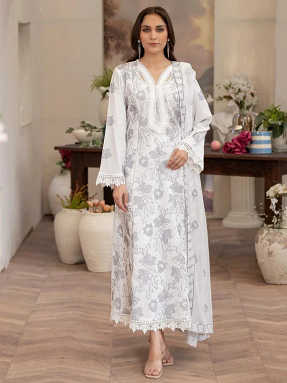 Shamsa by Noor-e-Fajar Embroidered Lawn Collection 2026 (NF-1447)