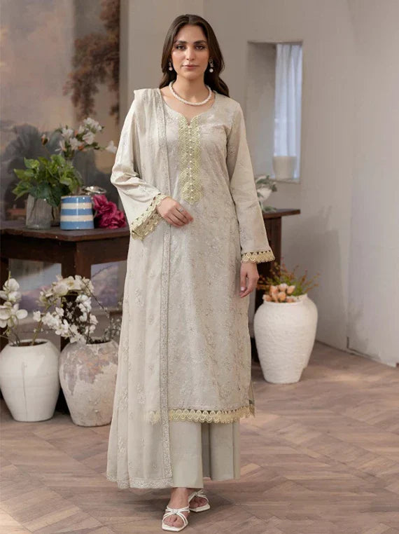 Shamsa by Noor-e-Fajar Embroidered Lawn Collection 2026 (NF-1452)