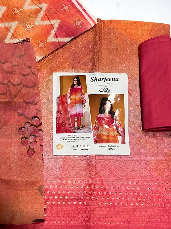 Sharjeena Chikankari Lawn Edit25 By Noon Nizam Tex (25DA104-05)