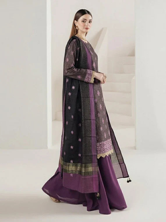 Sharmeeli by Eleganza Embroidered Lawn Collection 2026 Vol-58 (D-02)