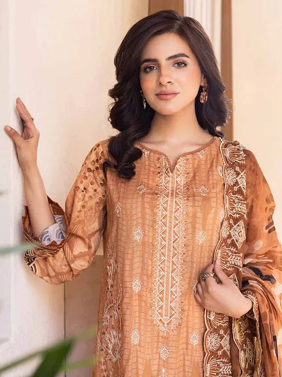 Shazra Embroiderd Lawn Collection 2025 by Johra (JH-023)