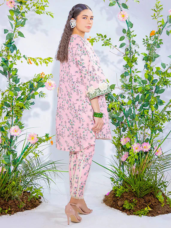Sibel 2Pcs Silk Lawn Collection 2024 By Salitex (WUS3BS24SI17UT)