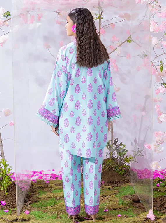 Sibel 2Pcs Silk Lawn Collection 2024 By Salitex (WUS3BS24SI20UT)