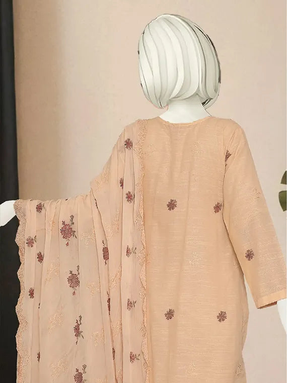 Signature Embroidered Karandi Collection 2025 by ABC (D-04)