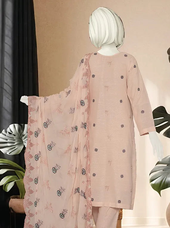 Signature Embroidered Karandi Collection 2025 by ABC (D-06)