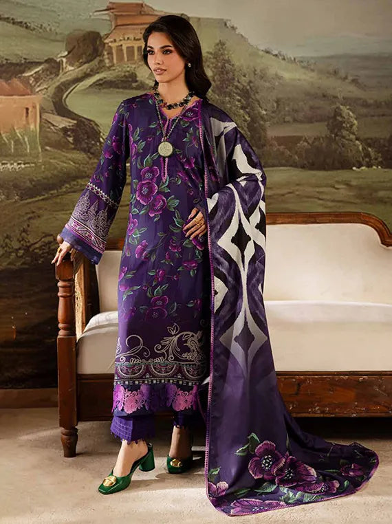 Signature Printed Doriya Linen Collection 2025 By Nureh (SP-173)