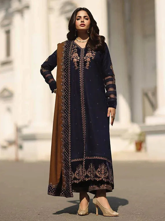 Signature  by Charizma Peach Leather with Velvet Collection 2025 (CSW5-01)