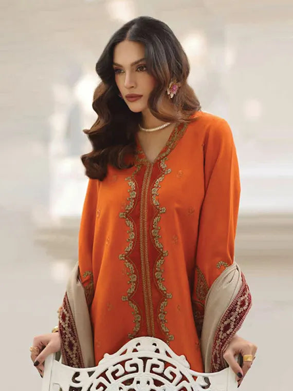 Signature  by Charizma Peach Leather with Velvet Collection 2025 (CSW5-03)