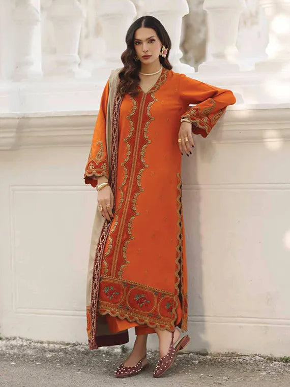 Signature  by Charizma Peach Leather with Velvet Collection 2025 (CSW5-03)