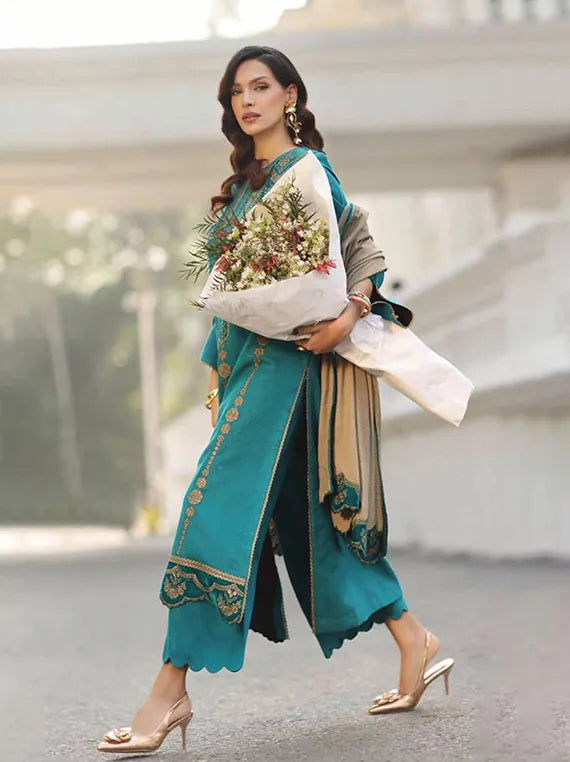 Signature  by Charizma Peach Leather with Velvet Collection 2025 (CSW5-04)