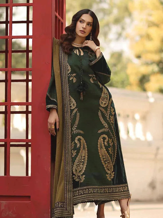 Signature  by Charizma Peach Leather with Velvet Collection 2025 (CSW5-07)