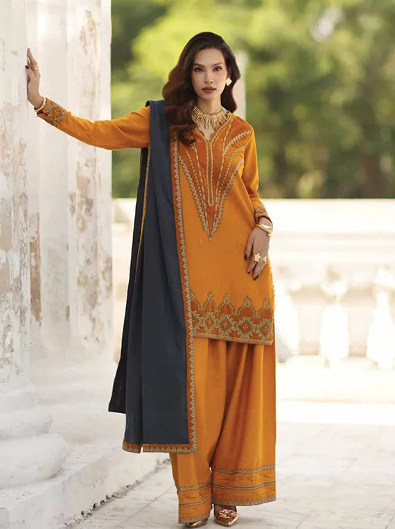 Signature  by Charizma Peach Leather with Velvet Collection 2025 (CSW5-08)