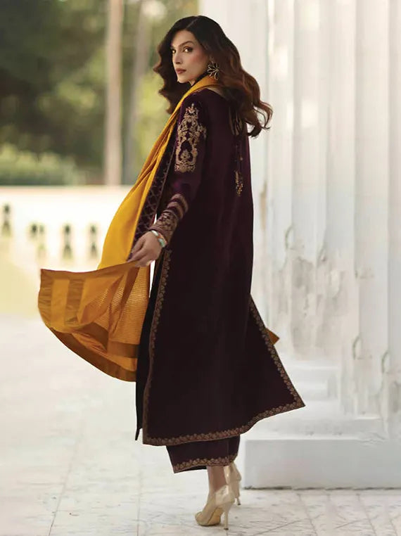 Signature  by Charizma Peach Leather with Velvet Collection 2025 (CSW5-09)