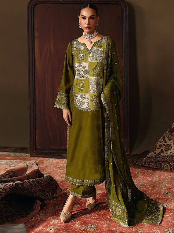 Signora Adda Work Velvet Collection 2025 By Charizma (CVT5-02)