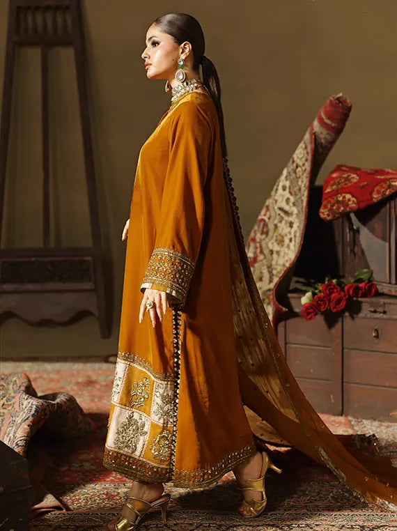 Signora Adda Work Velvet Collection 2025 By Charizma (CVT5-04)