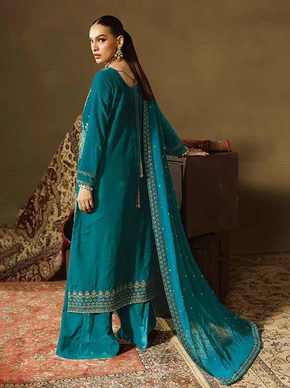 Signora Adda Work Velvet Collection 2025 By Charizma (CVT5-07)