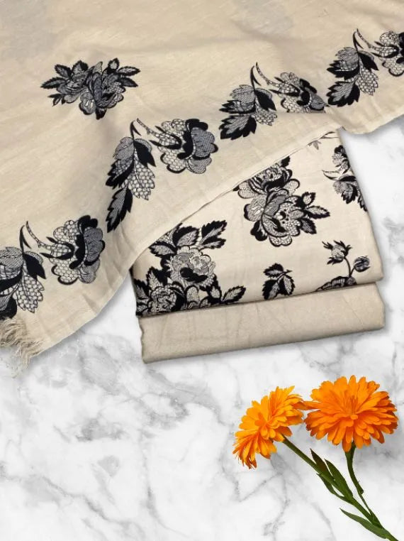 Silk Marina Woolen Shawl Edit 2025 Vol-CT44 (D-01)