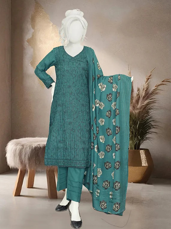 Silsilay By ABC Printed Embroidered Dhanak Collection 2025 Vol-05 (D-04)