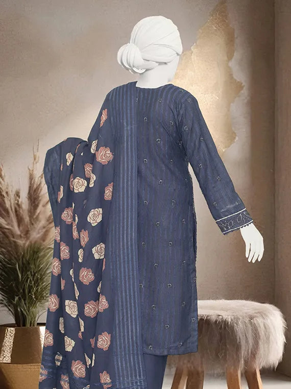 Silsilay By ABC Printed Embroidered Dhanak Collection 2025 Vol-05 (D-06)