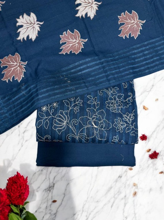 Silslay By ABC Embroidered Winter Zari Edit Vol-25DB38 (D-01)