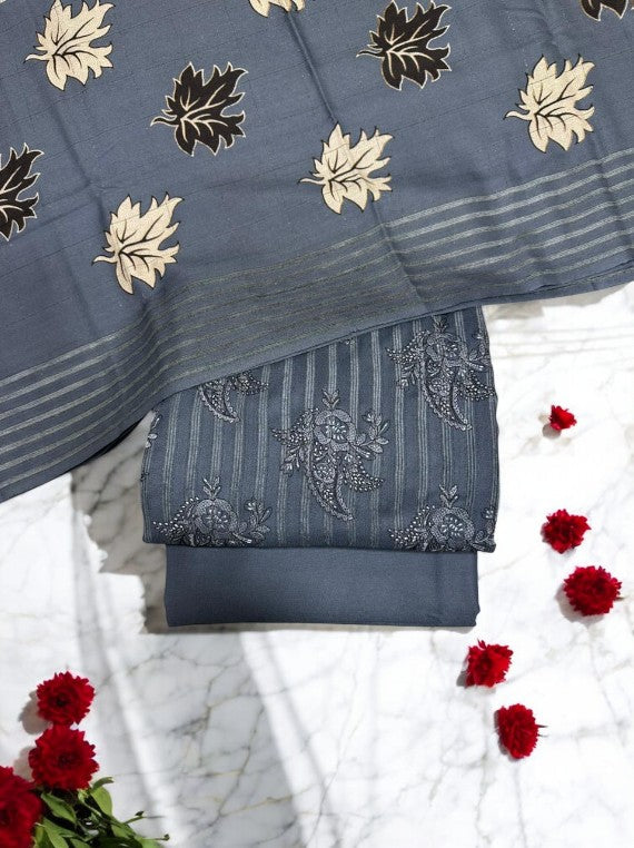 Silslay By ABC Embroidered Winter Zari Edit Vol-25DB38 (D-03)