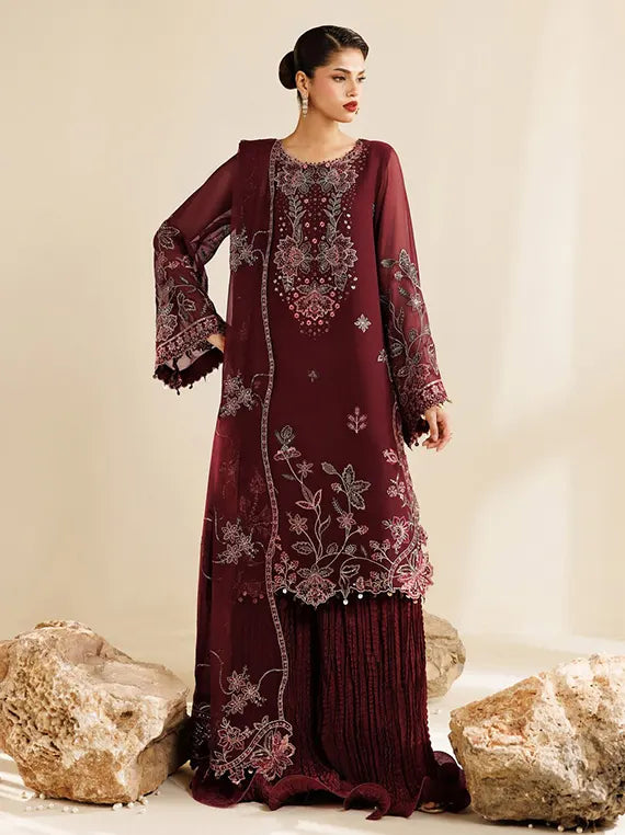 Sireine by Alizeh Unstitched Embroidered Chiffon Collection'26 (03-Starlight)