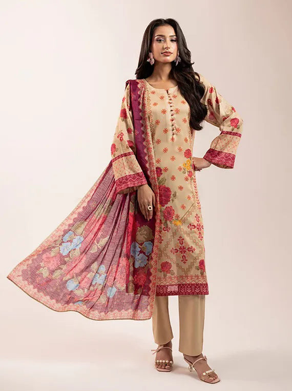 Sitara Studio Capital Lawn Collection 2025 (D-02)