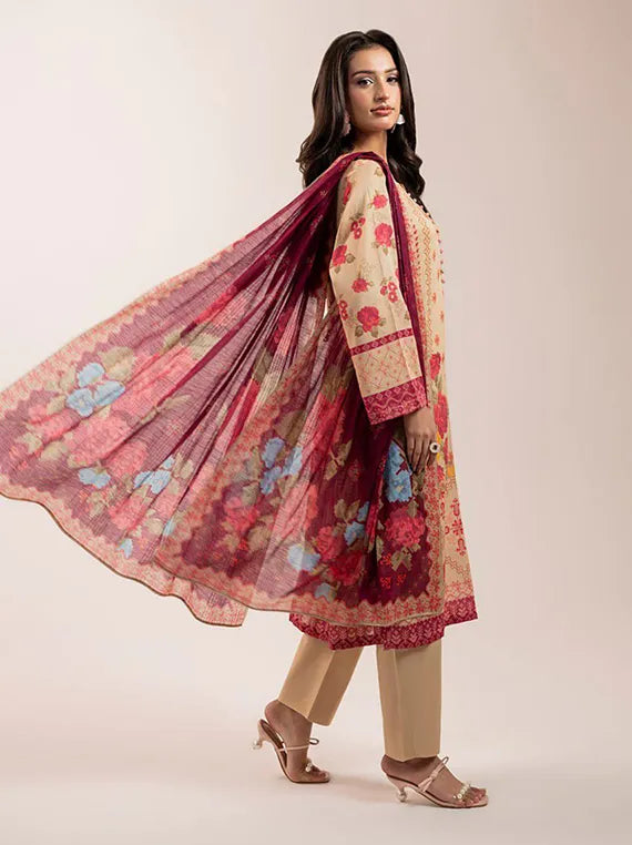 Sitara Studio Capital Lawn Collection 2025 (D-02)