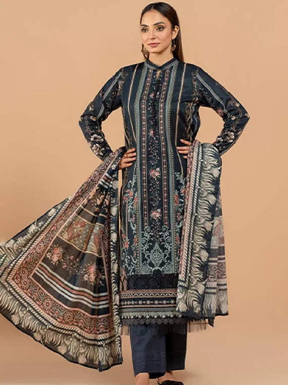 Sitara Studio Day To Day Lawn Collection 2024 (D-590)