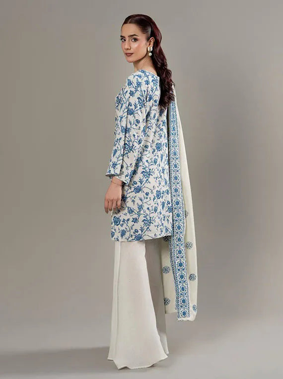 Sitara Studio Lining Linen Karandi Collection 2025 (D-04)
