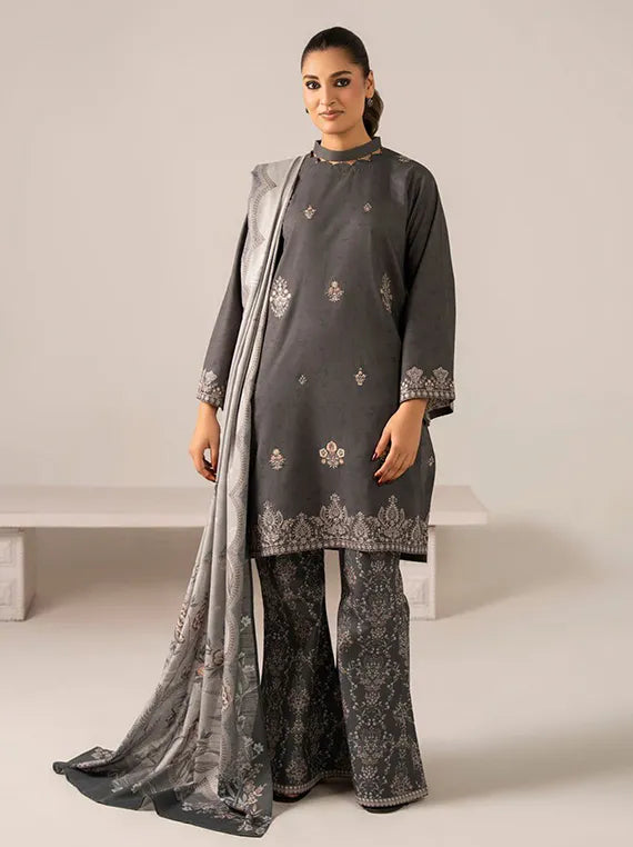 Sitara Textile Printed Embroidered Khaddar Collection 2025 (2604)