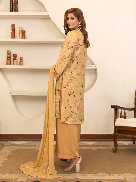 Smile Chikankaari Printed by Azam Arts Collection 2025 (Article-05)