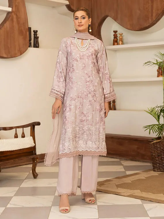 Smile Chikankaari Printed by Azam Arts Collection 2025 (Article-07)