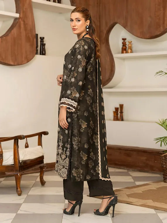 Smile Chikankaari Printed by Azam Arts Collection 2025 (Article-09)