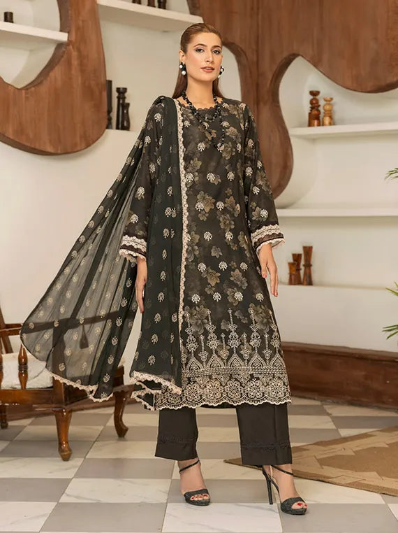 Smile Chikankaari Printed by Azam Arts Collection 2025 (Article-09)