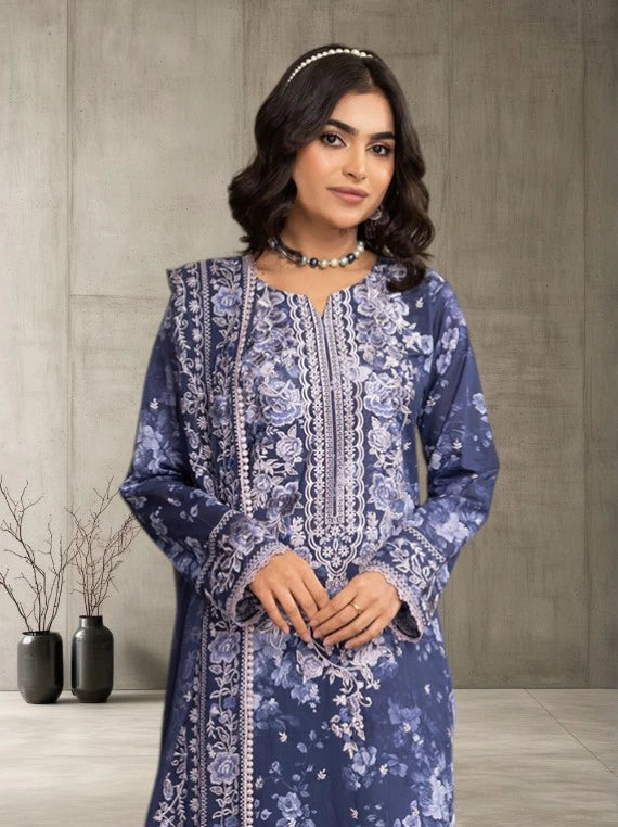 Smile by Azam Art's Luxury Lawn Collection 2026 (D-2231)
