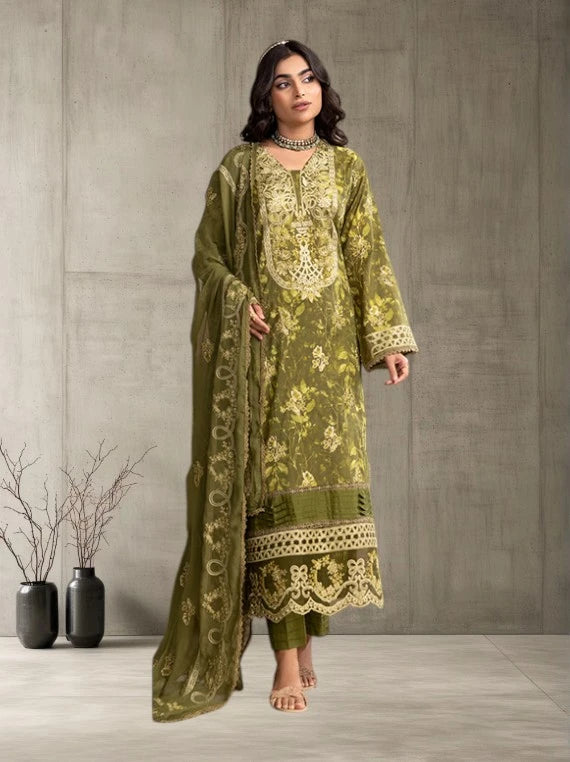 Smile by Azam Art's Luxury Lawn Collection 2026 (D-2238)