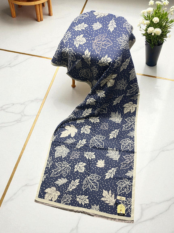 Snow Bloom Check Wool Staller Edit25 (25ST23-02)